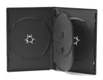 DVD-Box für 4 DVD/CD, schwarz